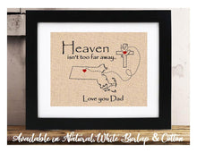 Loss of Mother State to Heaven Sign | Loss of Father | Sympathy Heaven Angel Cross Religious | Loss of Grandmother Grandfather | Loved One