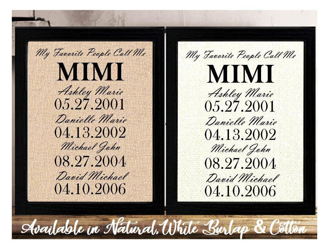 Christmas Gifts for Mimi from Daughter Christmas gift ideas Birthday gift for Mimi Gifts for Wife from Husband Mimi Gift Idea